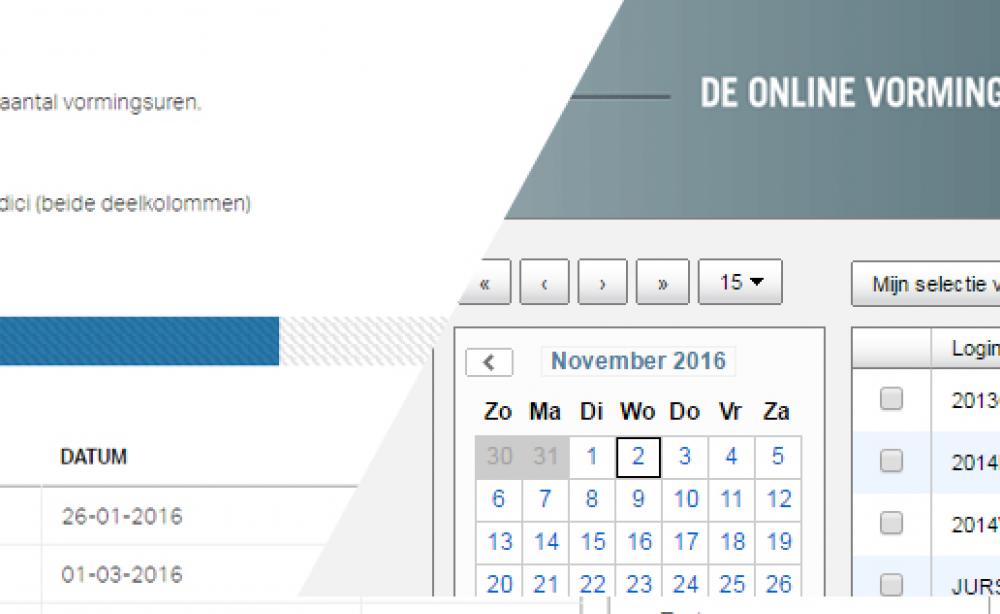 Herinnering: controleer je vormingsuren! Herinnering: controleer je vormingsuren!